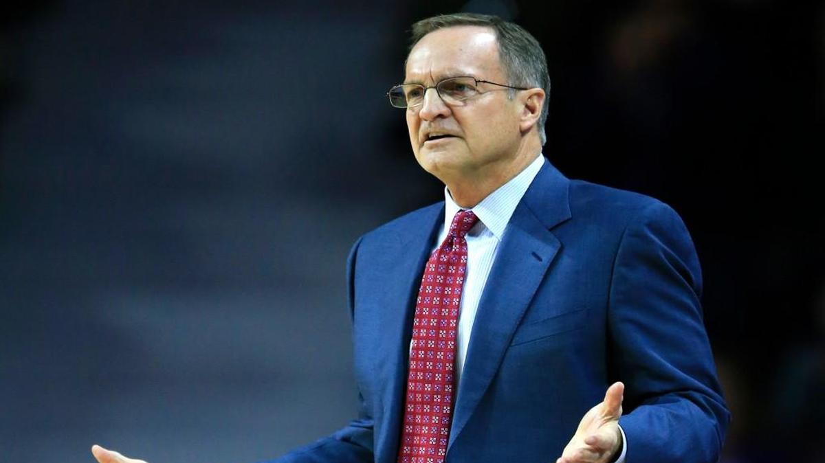 Oklahoma coach Lon Kruger and the Sooners have dropped six consecutive games and are 6-8 one season removed from reaching the Final Four in the NCAA Tournament.