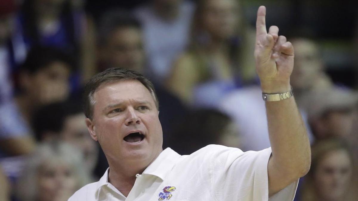 Kansas coach Bill Self 