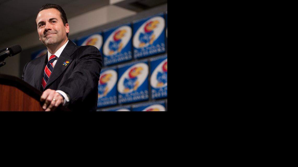 
Firing and hiring football coaches has been a frequent part of athletic director Sheahon Zenger’s job at Kansas.
