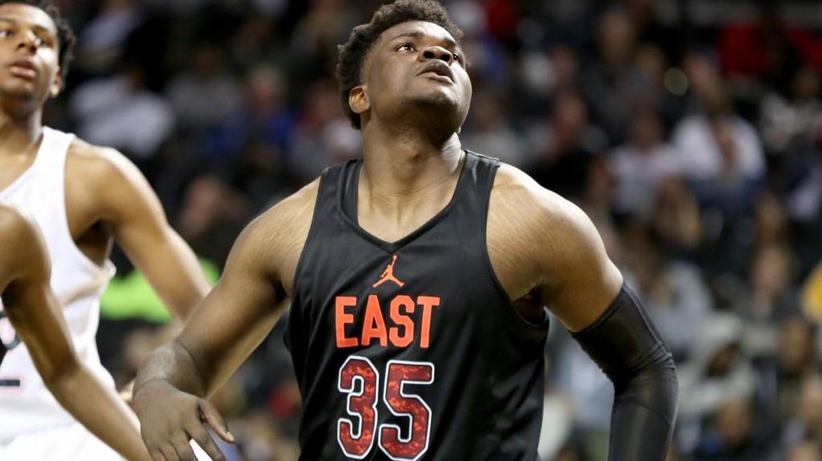 Udoka Azubuike at the Jordan Brand Classic last month in Brooklyn, N.Y.