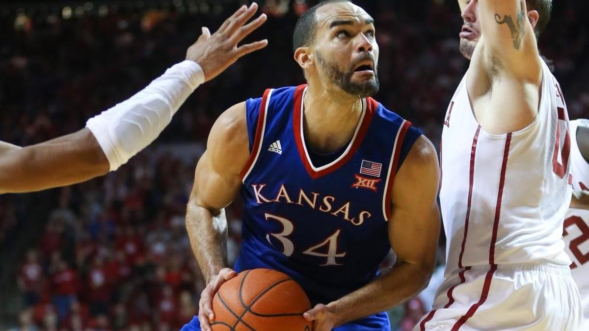 Kansas forward Perry Ellis had 10 points and seven rebounds Saturday.