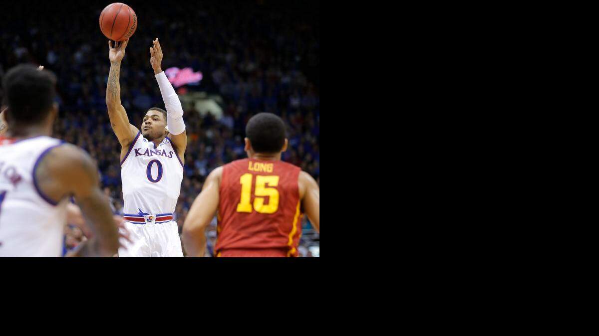 
Kansas point guard Frank Mason took more of a backseat leadership role last season behind Naadir Tharpe.
