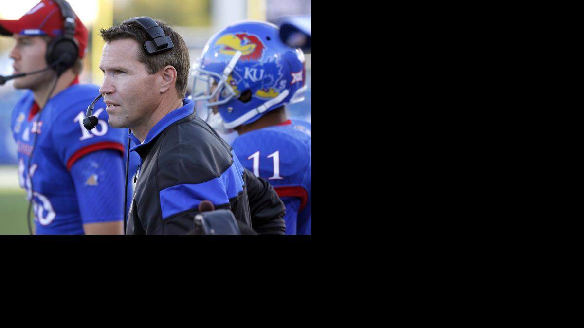
Kansas interim coach Clint Bowen would love to make the job permanent. “This really is a place that has all the resources to be successful,” Bowen says.

