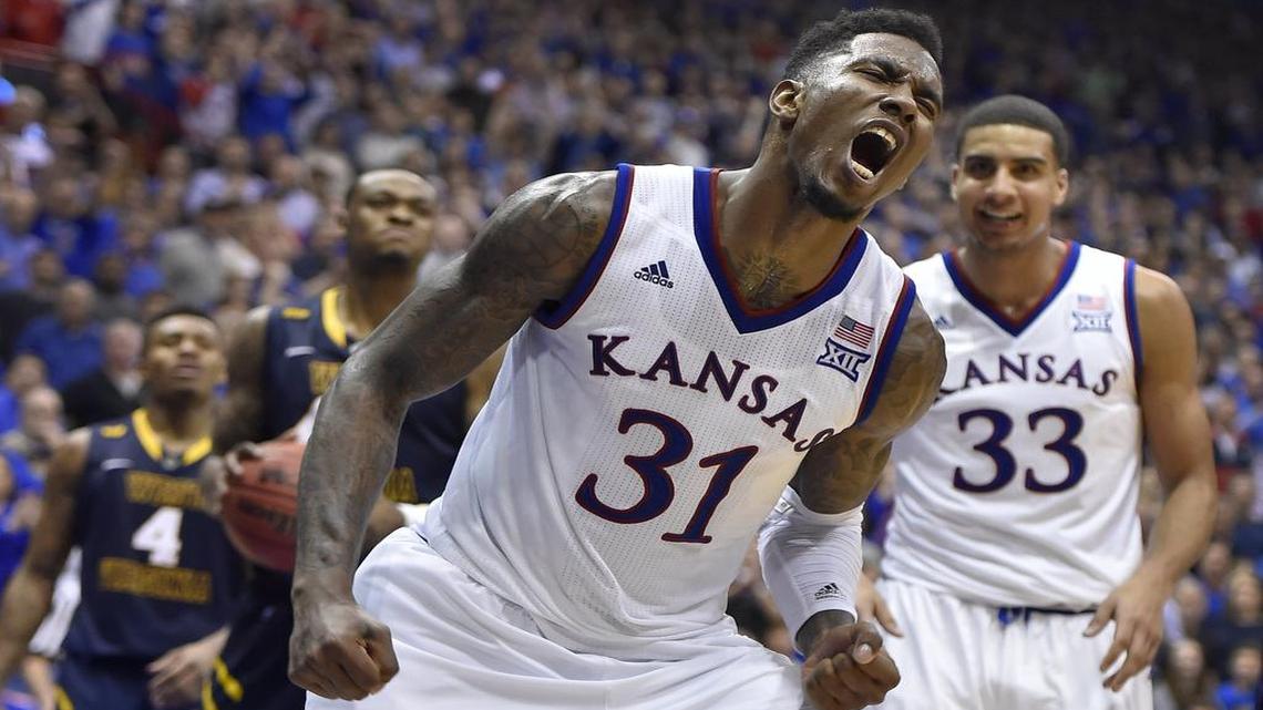 
Kansas forward Jamari Traylor said he’s tried Kimchi but “I’m not a big fan of it, to be honest. But I’m trying new things.” 
