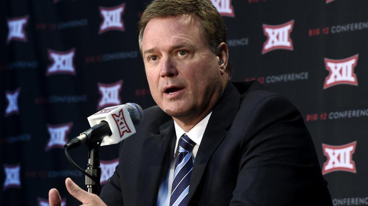Kansas basketball coach Bill Self.