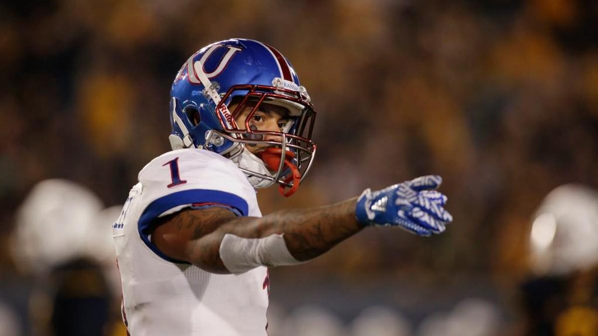 Kansas’ LaQuvionte Gonzalez has lost three fumbles on punt returns this season.