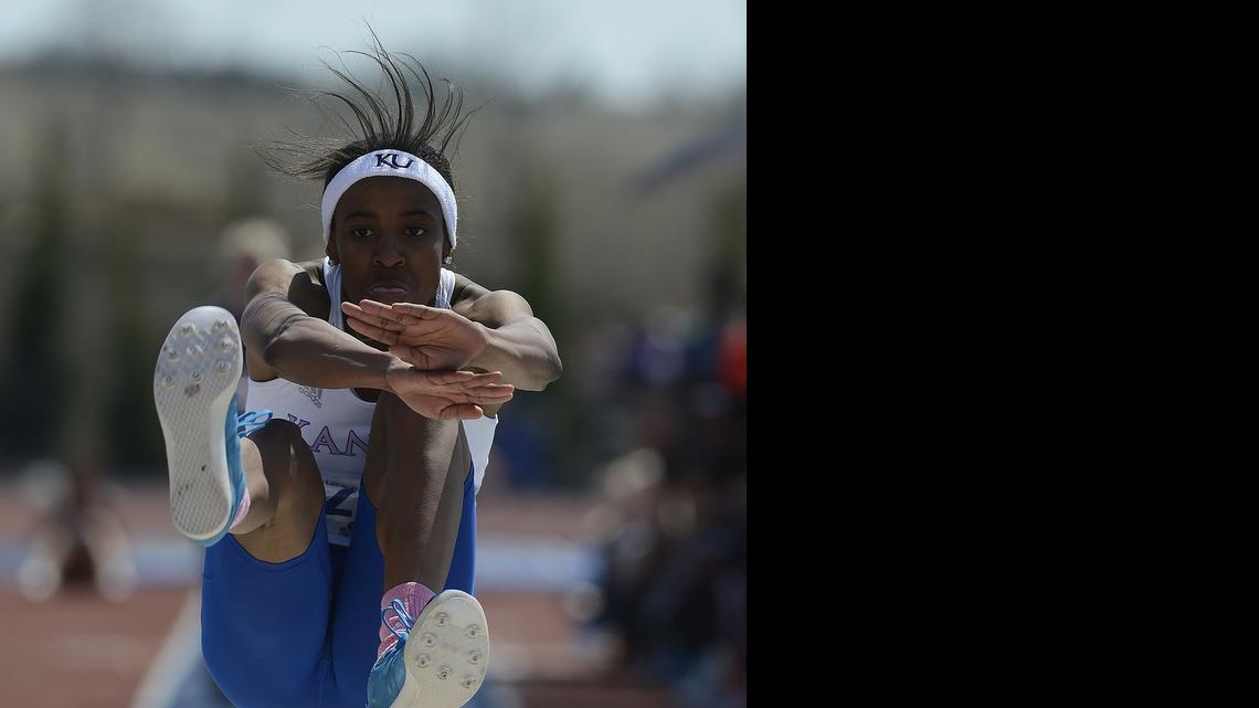 
Kansas’ Sydney Conley in last year’s KU Relays.
