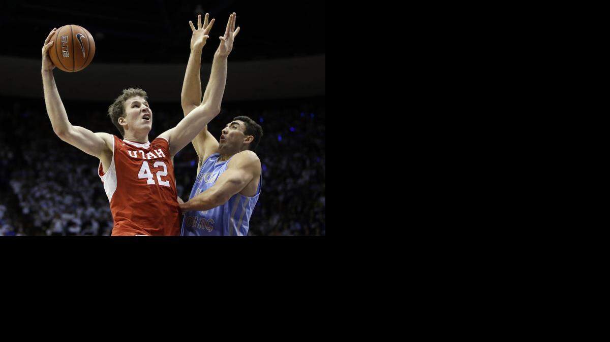 
Utah forward Jakob Poeltl is averaging 11.3 points, 9.3 rebounds and 2.9 blocks per game.
