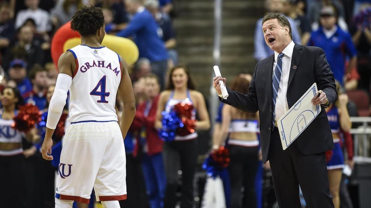 No matter what he drew up, Kansas coach Bill Self couldn’t get his team to score more points against Villanova’s zone defense in an Elite Eight loss this year.