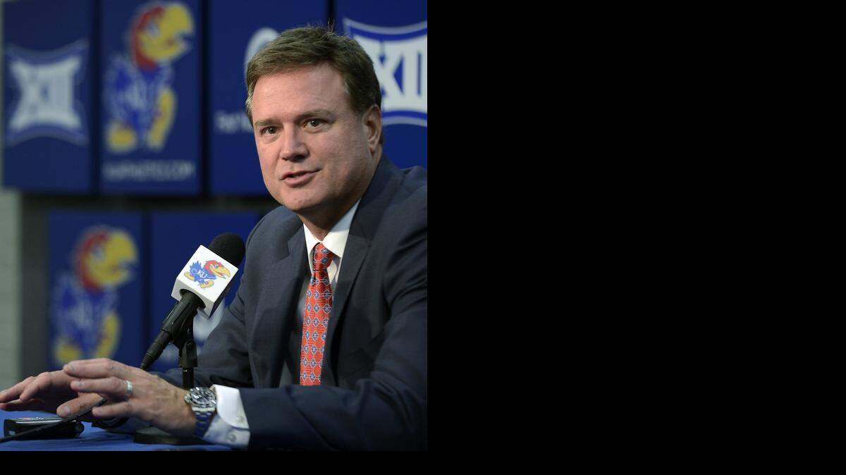 
Kansas coach Bill Self 
