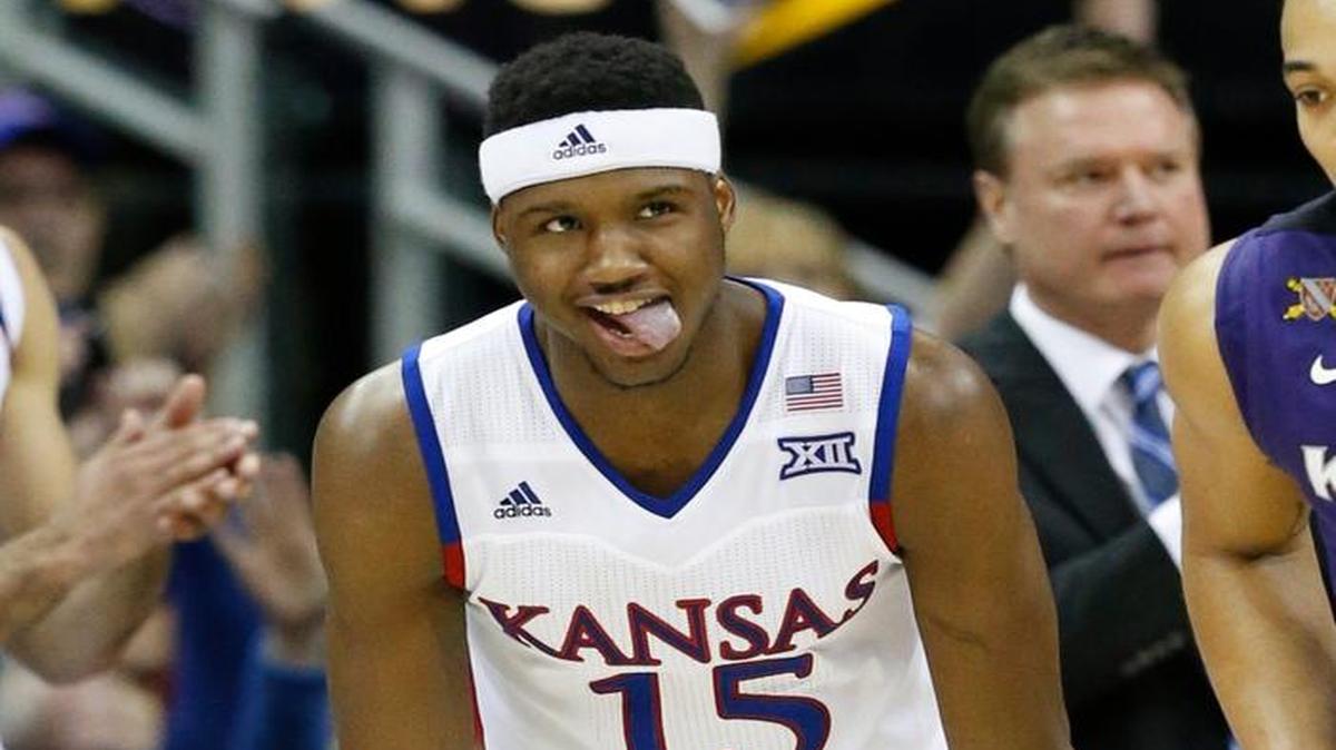 Kansas freshman Carlton Bragg has a distinctive look on the court, and has been getting more significant playing time in recent weeks.