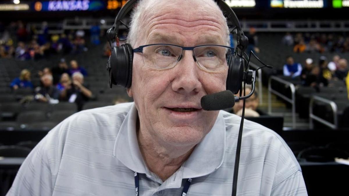 Bob Davis started calling Kansas football and basketball in 1984.