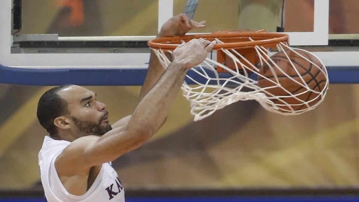 Kansas senior forward Perry Ellis is averaging 14.3 points and 5.9 rebounds this season.