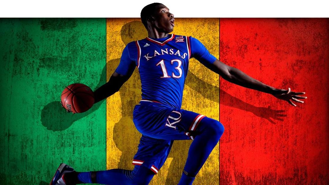 KU freshman Cheick Diallo has already shown flashes of his brilliance since finally being cleared to play by the NCAA. And yes, he has no problem taking flight and attacking the rim.