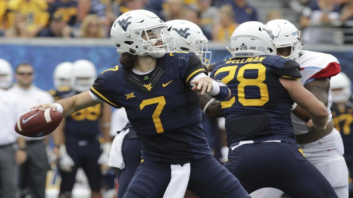 West Virginia quarterback Will Grier