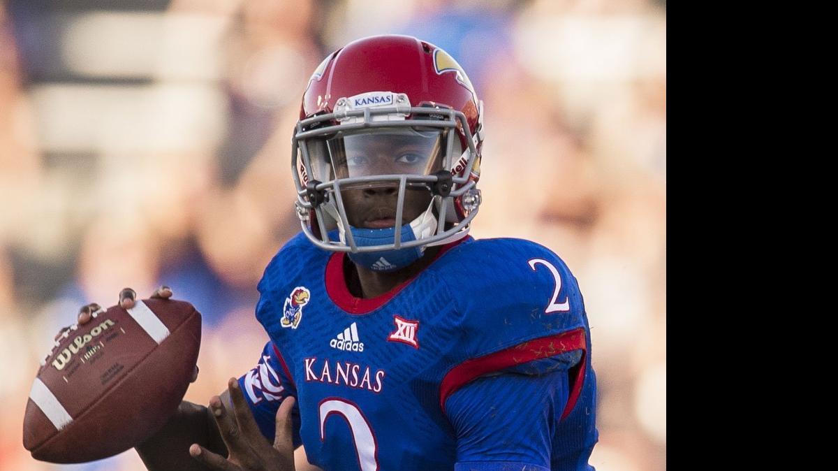 
Montell Cozart is the leading candidate to start at quarterback for Kansas this season.
