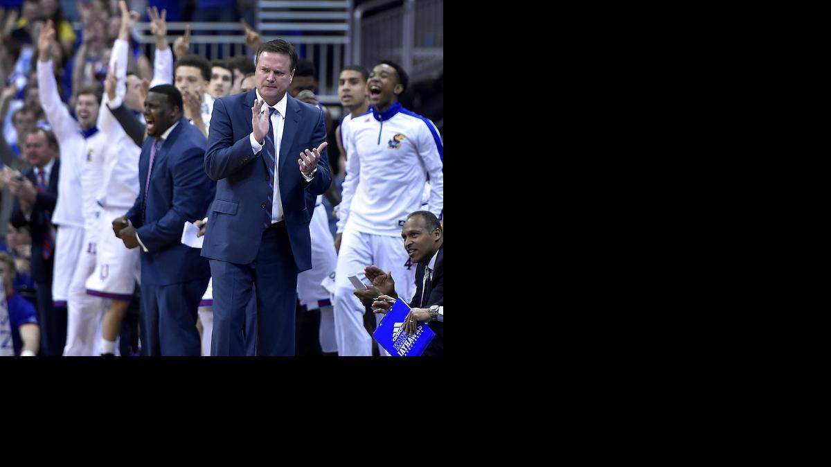 
Kansas coach Bill Self has seen his team win three conference road games heading into Saturday’s game at Oklahoma State.
