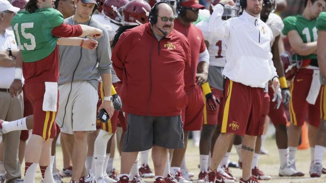 Former KU coach Mark Mangino out as Iowa State’s offensive coordinator