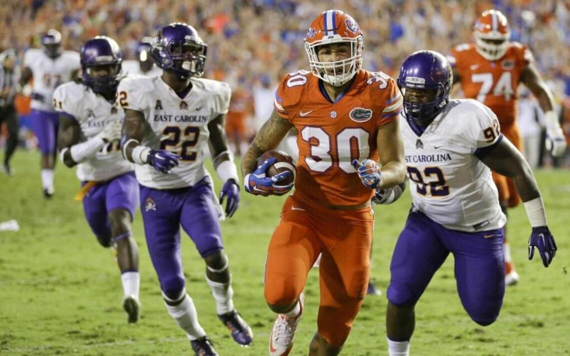 Florida tight end DeAndre Goolsby looks poised for breakout season