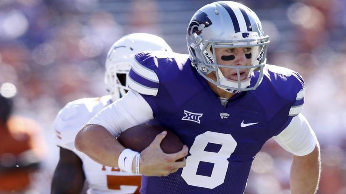 
Kansas State quarterback Joe Hubener, who’s from Cheney, is one of about 245 Kansans playing major-college football this season.
