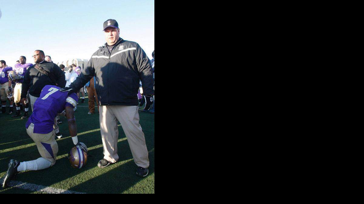 
Butler Community College football coach Troy Morrell resigned on Tuesday after leading the Grizzlies to three NJCAA titles and 12 Jayhawk Conference championships over 15 seasons. 
