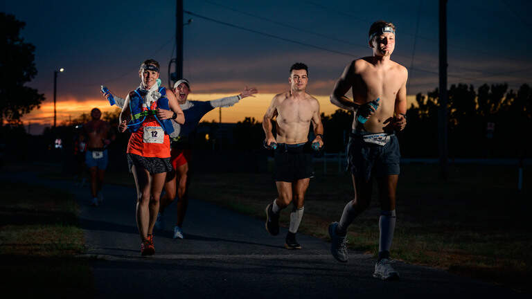 He ran for 37 straight hours. What does it take to survive 154 miles?