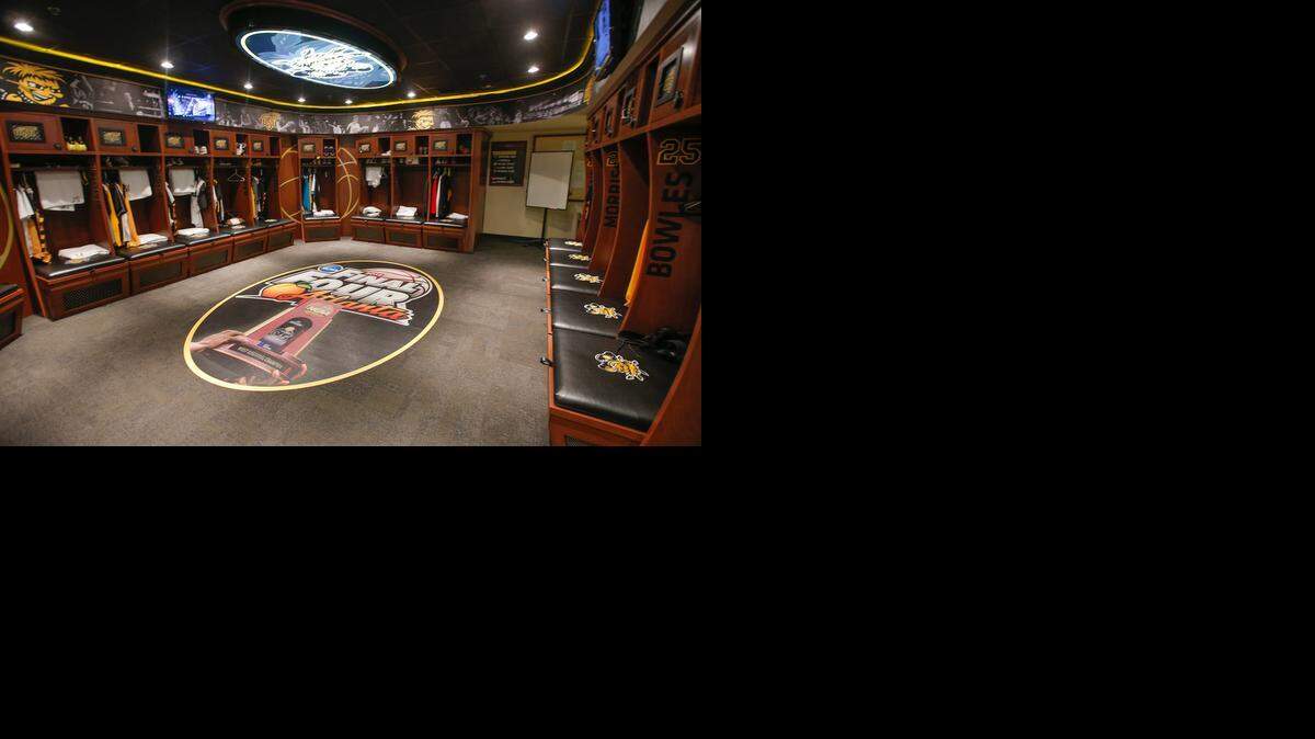
Refurbished locker rooms inside Koch Arena are an example of how Wichita State plans to keep up spending to make itself more alluring to recruits and boosters.
