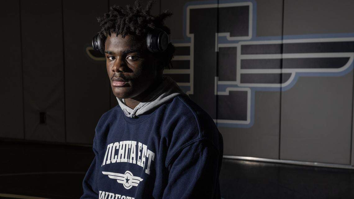 Grief still weighs on Wichita East star wrestler, but so does his title pursuit