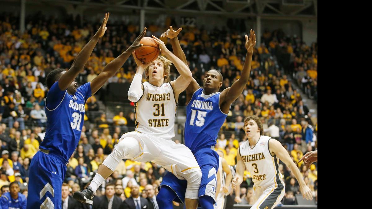 
Wichita State's Ron Baker (31) is part of the American men’s basketball team that opens pool play Tuesday night against Venezuela in the Pan American Games.
