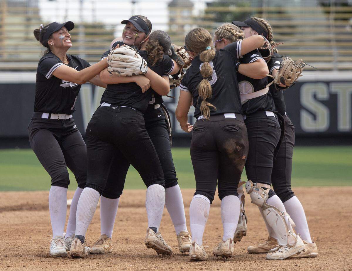 The Campus softball team won its third straight upset by seed in the state playoffs on Friday with a 7-2 win over Mill Valley at Wilkins Stadium on Friday.