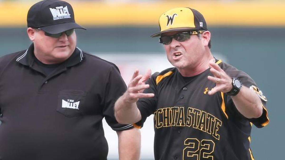 
Wichita State coach Todd Butler says he spent a lot of time getting to know is surroundings during his first season as Shocker coach. “I know the conference now. I know what the players look like. I actually know the umpires now.”
