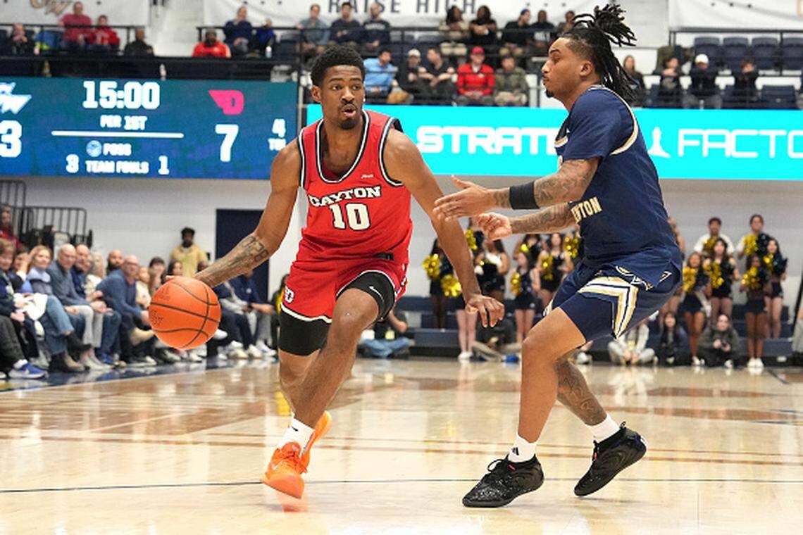 Former Dayton wing Bryce Heard is taking an official visit to Wichita State this weekend. He is a former top-100 recruit from Chicago who is entering his junior season.