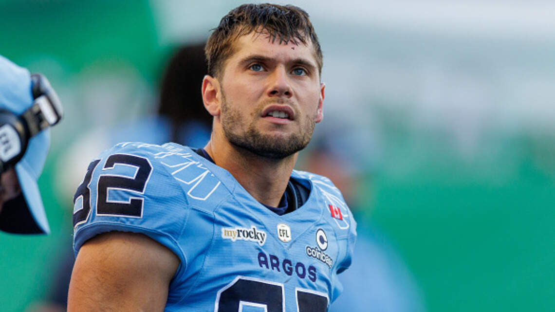 From Haysville to CFL, Tyler Kahmann emerges as league’s top touchdown threat