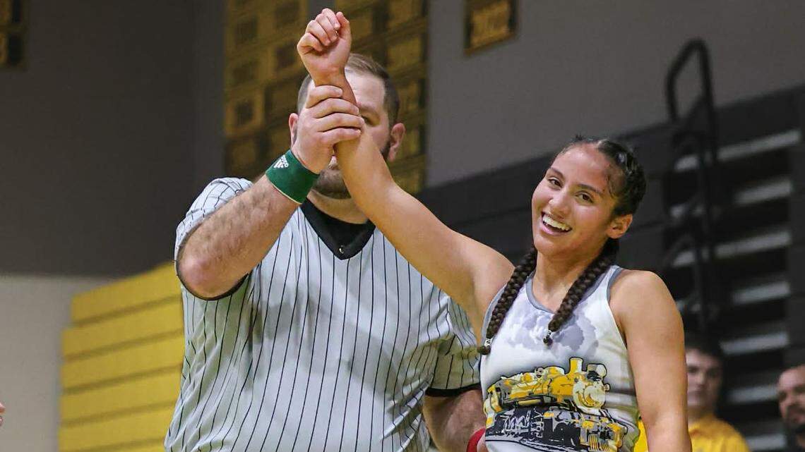 Wrestling isn’t all this Newton senior does. But it’s where she’s No. 1