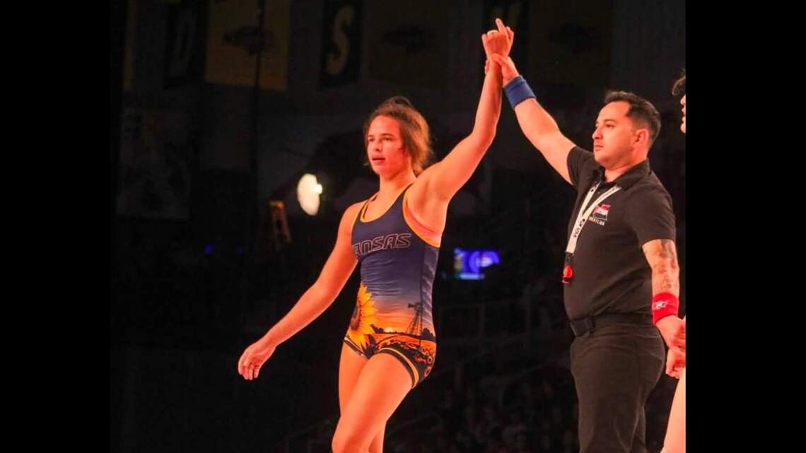 Wichita-area girls wrestlers make history with two Fargo national titles