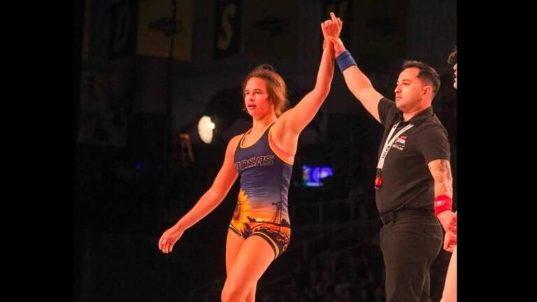 Wichita-area girls wrestlers make history with two Fargo national titles