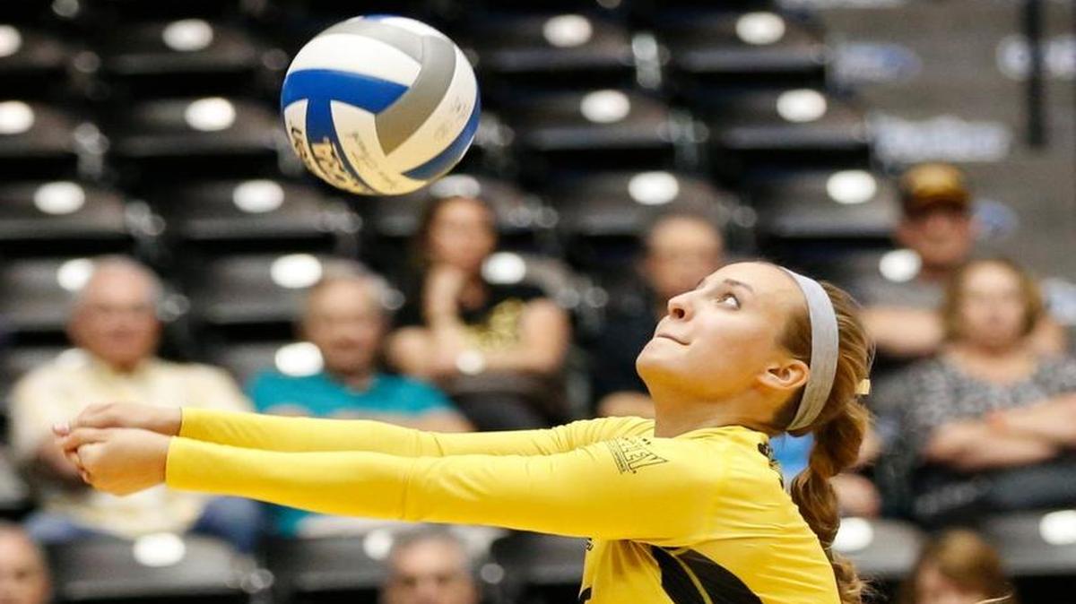 
Wichita State libero Dani Mostrom says she enjoys her chances to set a play.
