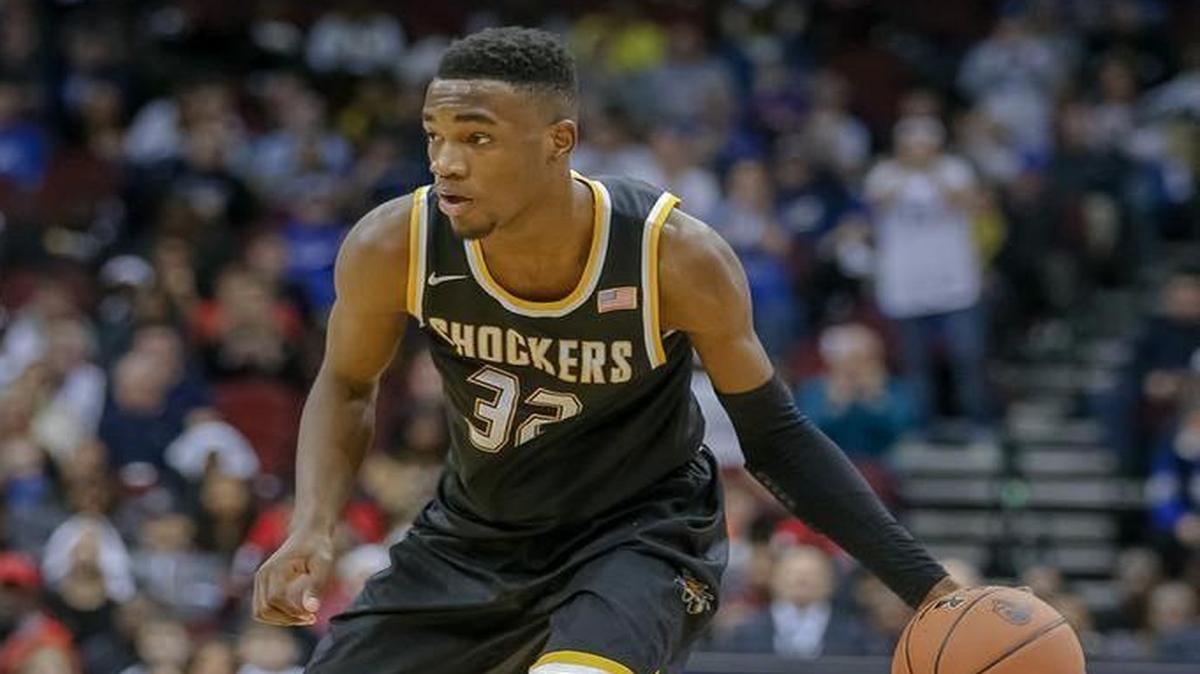 Preseason All-MVC forward Markis McDuffie of Wichita State.