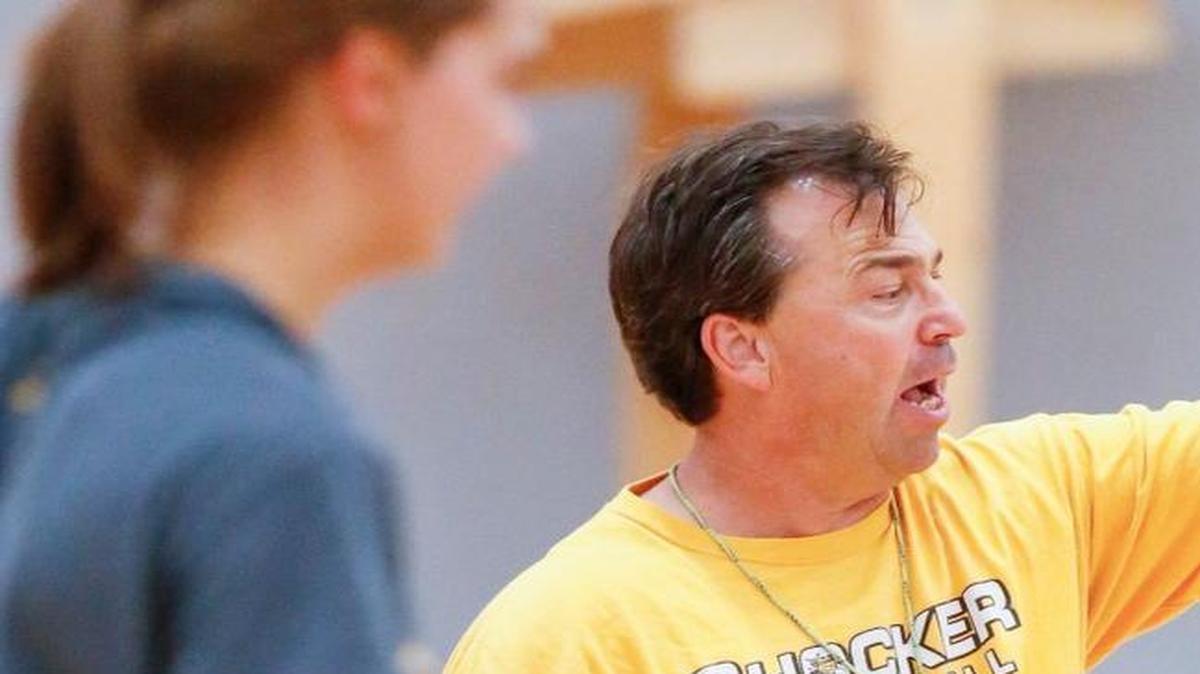 
Wichita State volleyball coach Chris Lamb is still tinkering with his lineup. “We’re still trying to figure out who we are.” 
