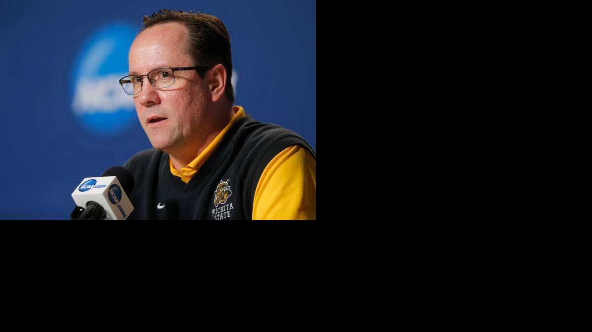 
Wichita State coach Gregg Marshall speaks with the media at Quicken Loans Arena on Wednesday.
