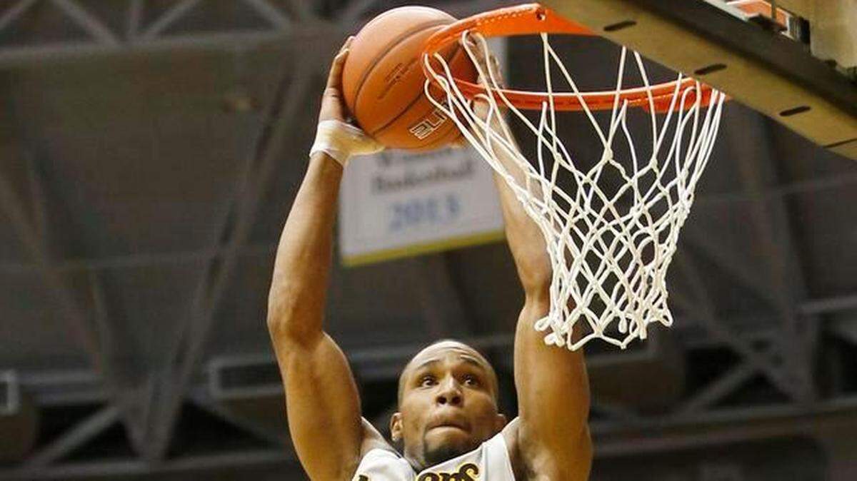 
Former Wichita State standout Tekele Cotton is known as one of the best in-game dunkers in Shocker basketball history.