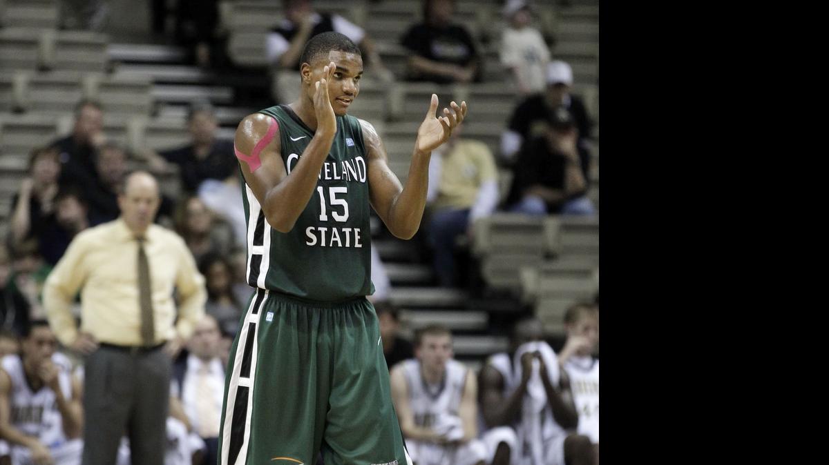 
Anton Grady was All-Horizon League last season, averaging 14.3 points and 7.9 rebounds for Cleveland State as a junior. 
