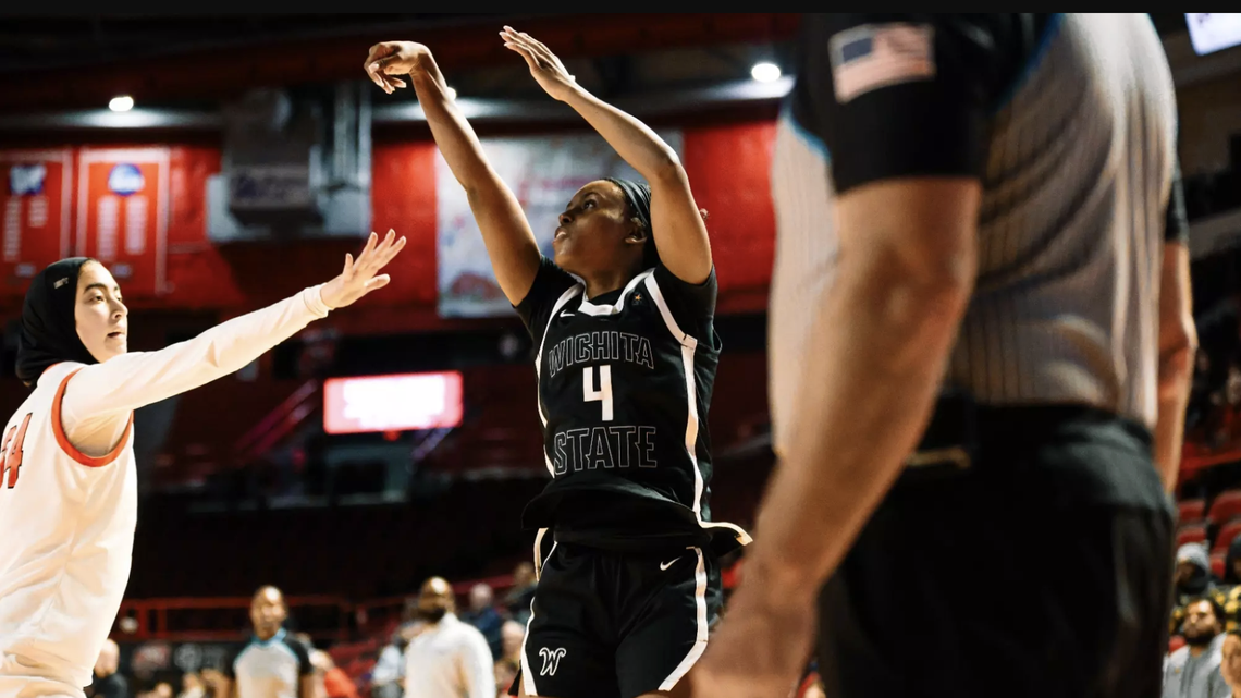 Wichita native Jaila Harding breaks Shocker women’s basketball 3-point record