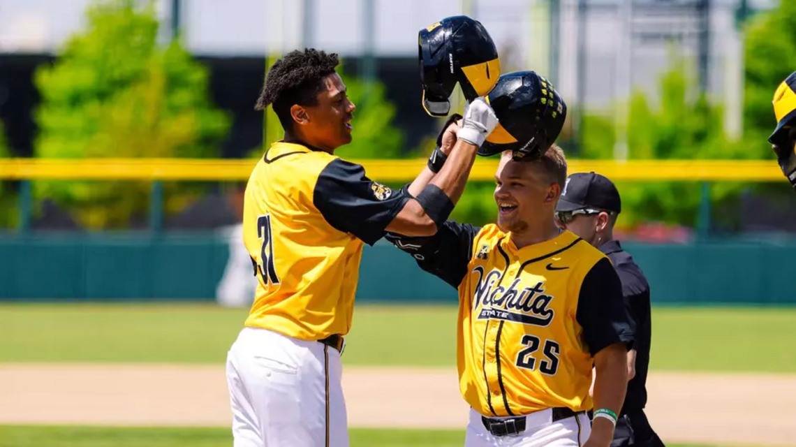 Wichita State baseball rallies for road series win over American’s top team