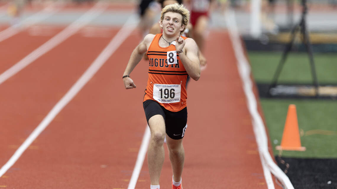 How Augusta senior’s lost season turned into surprise Kansas state track title