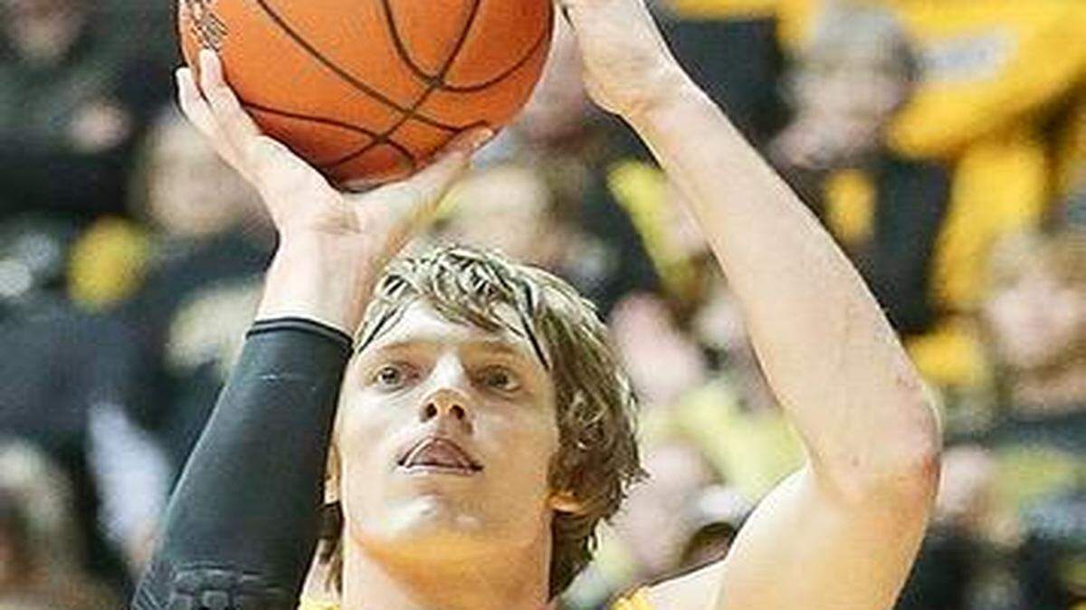 
Ron Baker and other Shockers use Nike basketballs for home games. Five of nine other Valley schools also use Nike.
