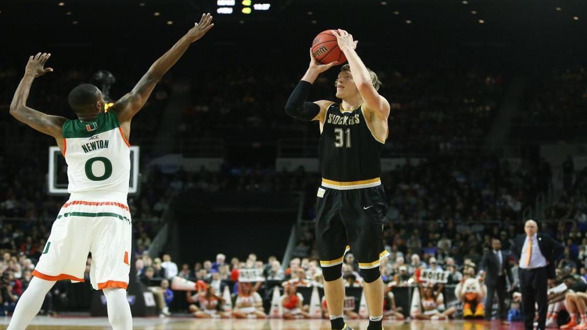 Ron Baker has been working on extending his three-point shooting range to the NBA distance, which is as long as 23 feet, 9 inches.