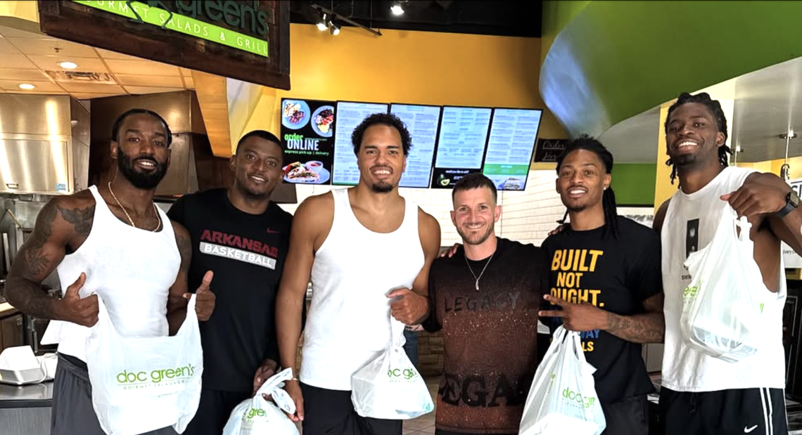 Wichita State and AfterShocks players from the past decade have enjoyed stopping by Doc Green’s for good food and conversation with owner Devin Slane.