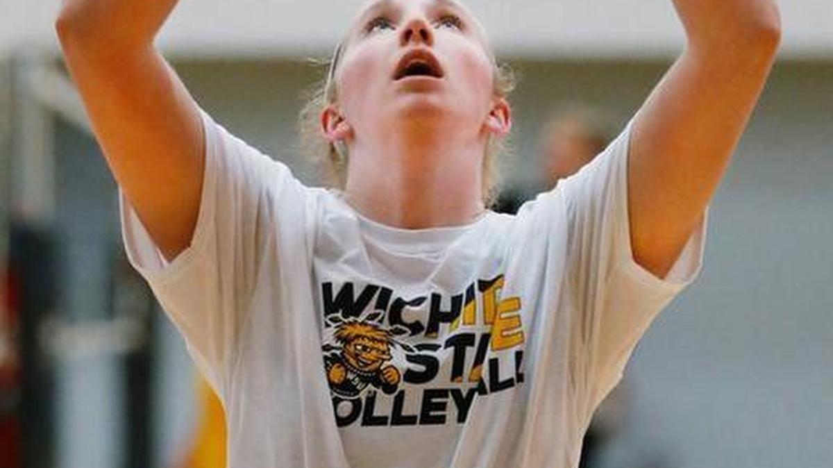 Wichita State senior Jody Larson was named MVC player of the week.
