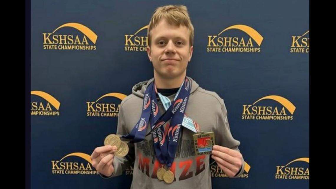 Why Wichita swimming community can’t help but root for Maize champion Zach Rife